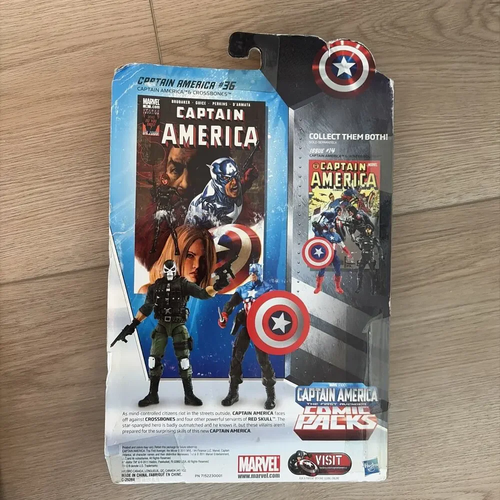 Captain America First Avenger & Crossbones Marvel Comic Packs Target Exclusive